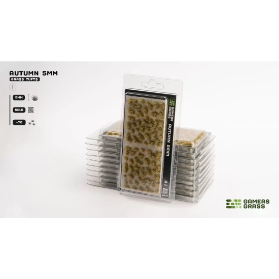 Gamers Grass Autumn – 5 mm (Wild) | Jesienne kępki trawy do dioram